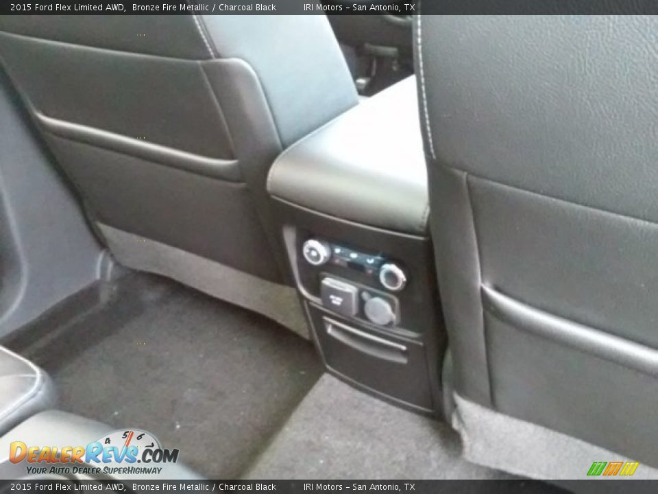 2015 Ford Flex Limited AWD Bronze Fire Metallic / Charcoal Black Photo #29