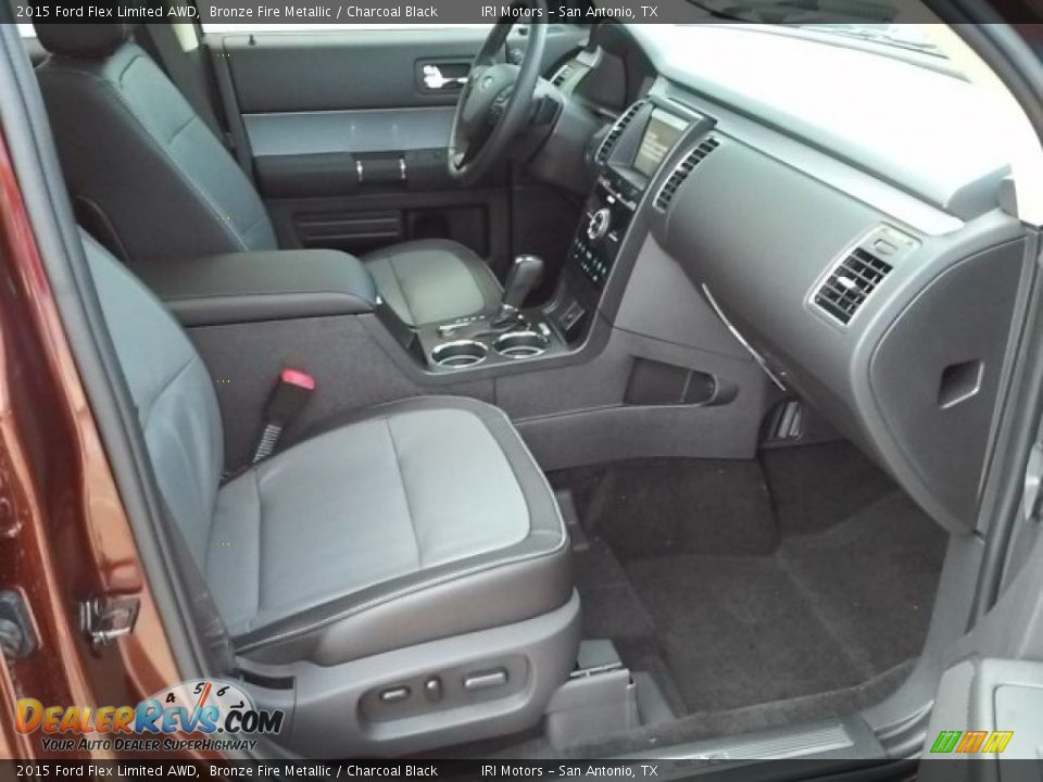2015 Ford Flex Limited AWD Bronze Fire Metallic / Charcoal Black Photo #30