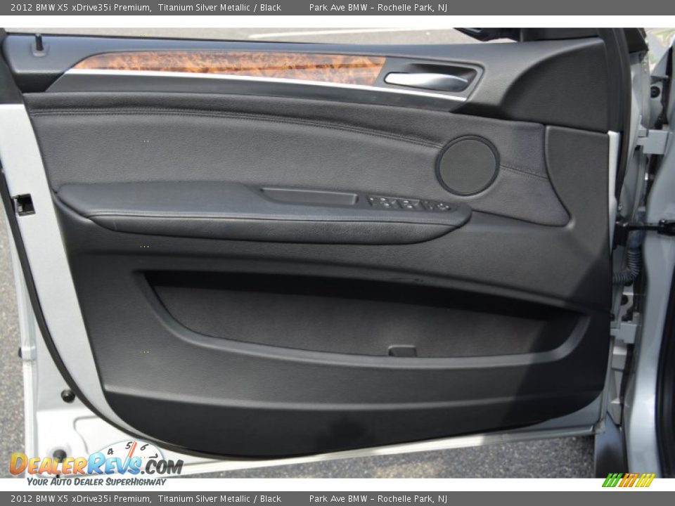 2012 BMW X5 xDrive35i Premium Titanium Silver Metallic / Black Photo #8