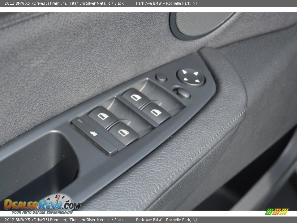2012 BMW X5 xDrive35i Premium Titanium Silver Metallic / Black Photo #9