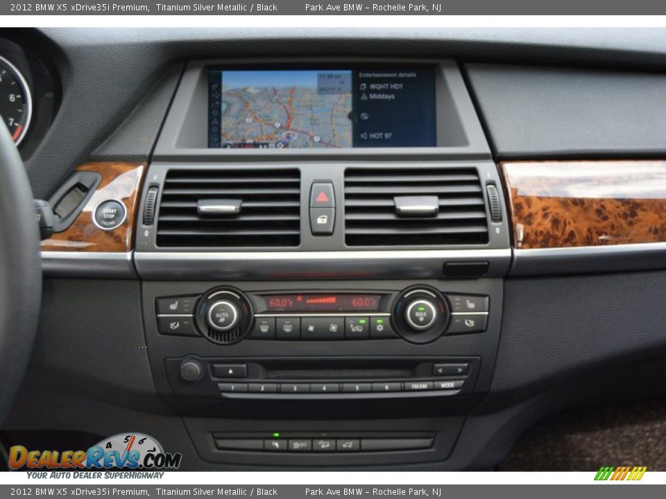 2012 BMW X5 xDrive35i Premium Titanium Silver Metallic / Black Photo #16