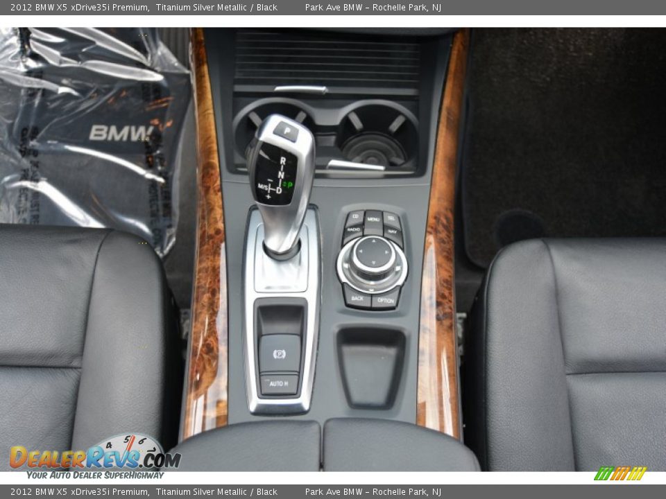 2012 BMW X5 xDrive35i Premium Titanium Silver Metallic / Black Photo #17