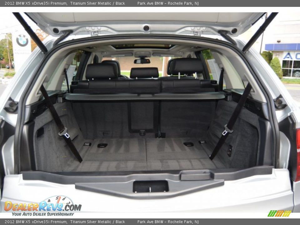 2012 BMW X5 xDrive35i Premium Titanium Silver Metallic / Black Photo #21