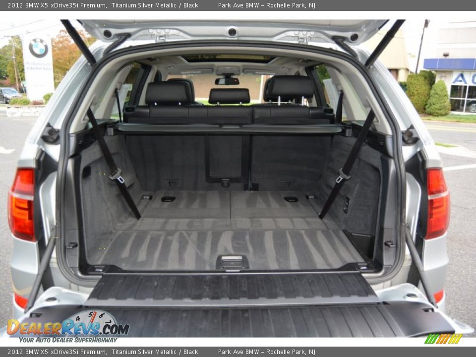 2012 BMW X5 xDrive35i Premium Titanium Silver Metallic / Black Photo #22