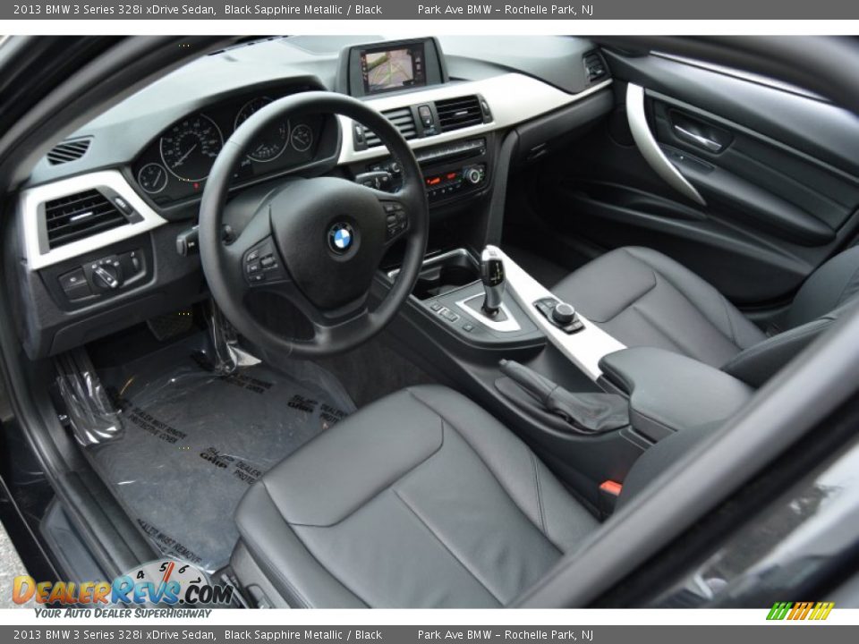 2013 BMW 3 Series 328i xDrive Sedan Black Sapphire Metallic / Black Photo #10