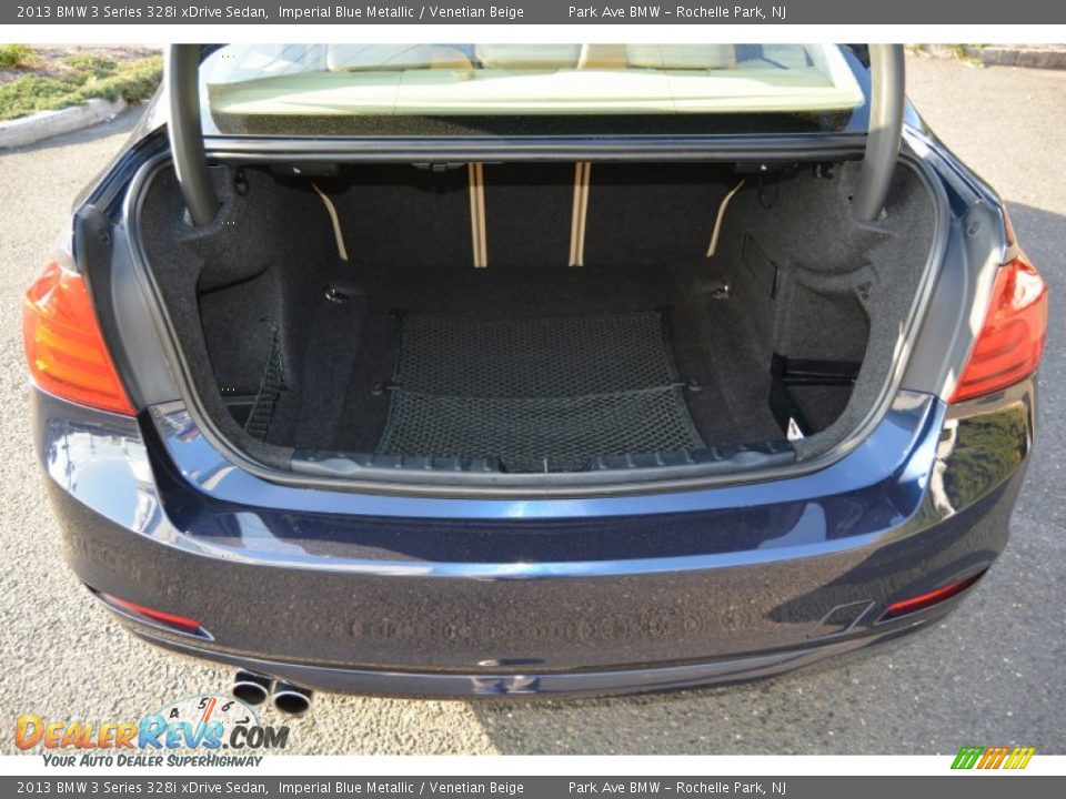 2013 BMW 3 Series 328i xDrive Sedan Imperial Blue Metallic / Venetian Beige Photo #22
