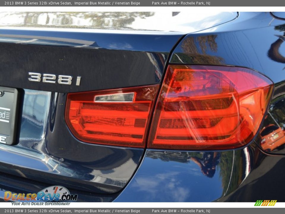 2013 BMW 3 Series 328i xDrive Sedan Imperial Blue Metallic / Venetian Beige Photo #23