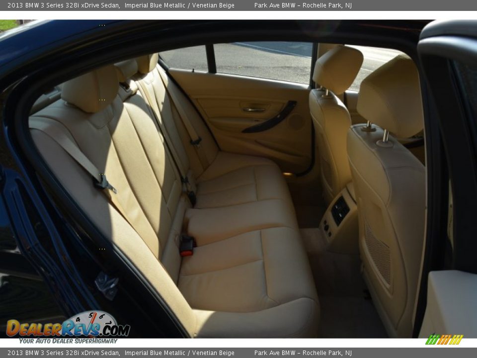 2013 BMW 3 Series 328i xDrive Sedan Imperial Blue Metallic / Venetian Beige Photo #25