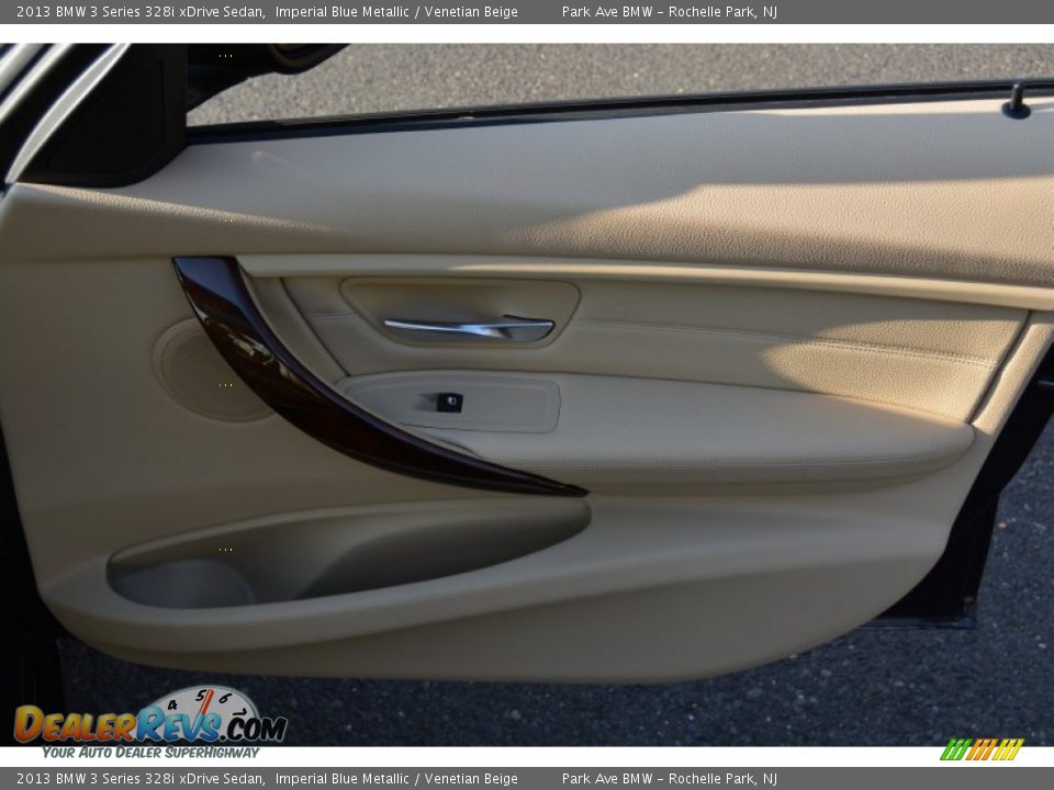 2013 BMW 3 Series 328i xDrive Sedan Imperial Blue Metallic / Venetian Beige Photo #26
