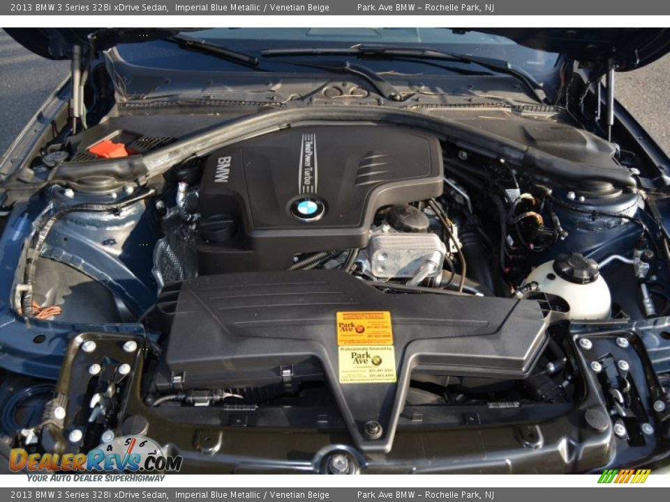 2013 BMW 3 Series 328i xDrive Sedan Imperial Blue Metallic / Venetian Beige Photo #30
