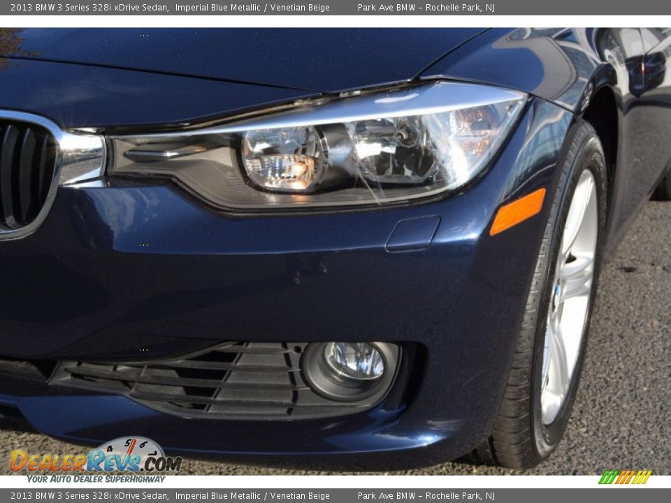 2013 BMW 3 Series 328i xDrive Sedan Imperial Blue Metallic / Venetian Beige Photo #31