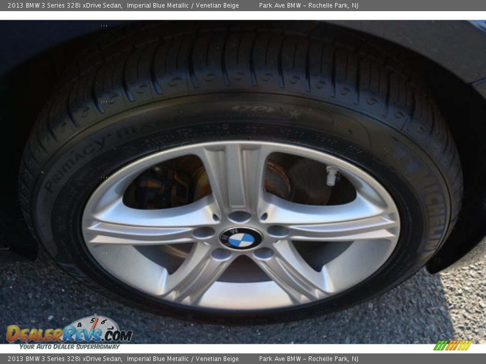 2013 BMW 3 Series 328i xDrive Sedan Imperial Blue Metallic / Venetian Beige Photo #33