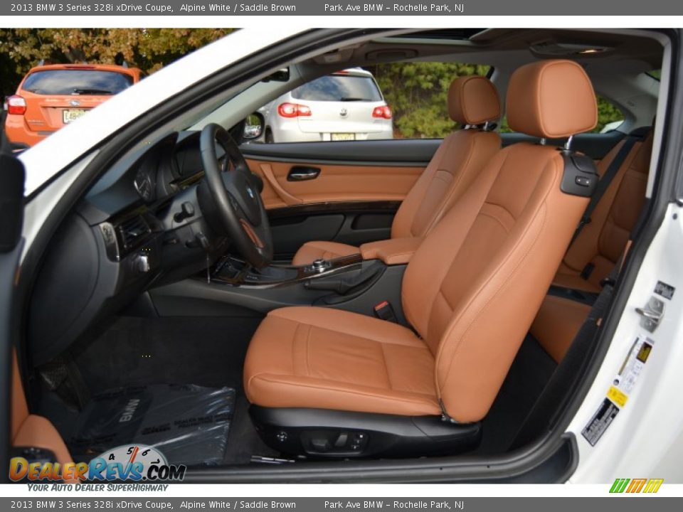 Front Seat of 2013 BMW 3 Series 328i xDrive Coupe Photo #12