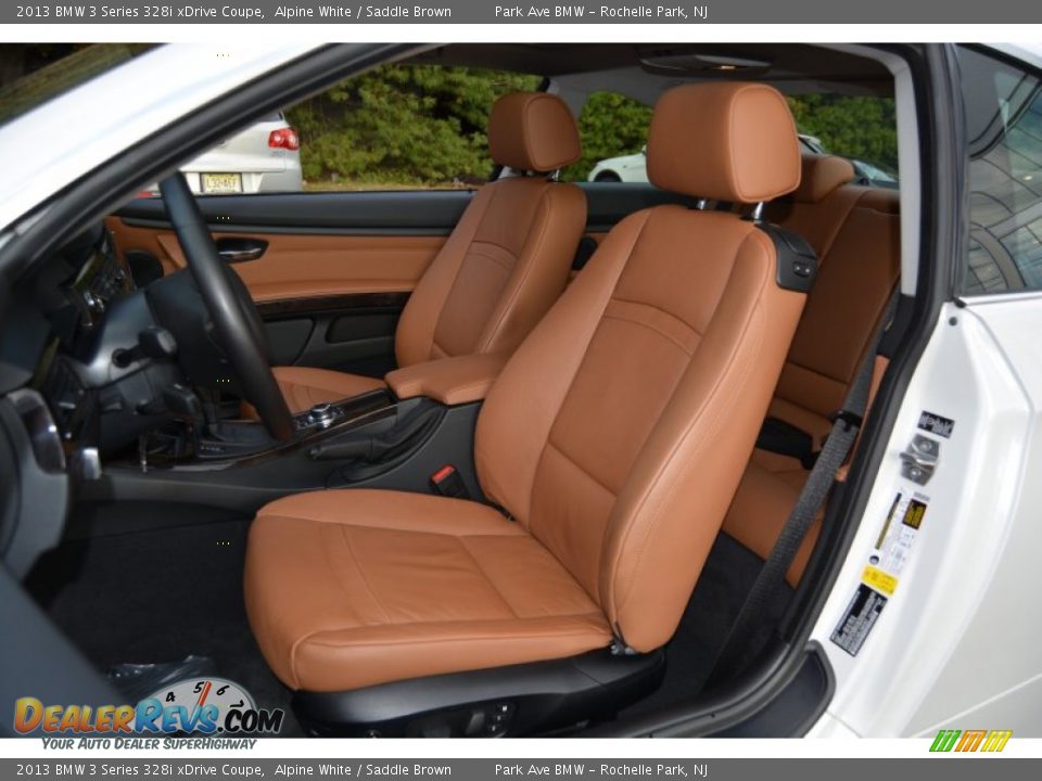Front Seat of 2013 BMW 3 Series 328i xDrive Coupe Photo #14