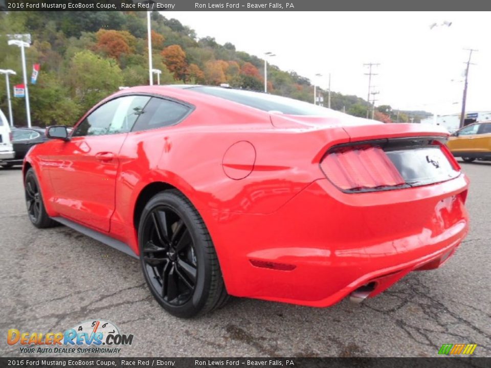 2016 Ford Mustang EcoBoost Coupe Race Red / Ebony Photo #4