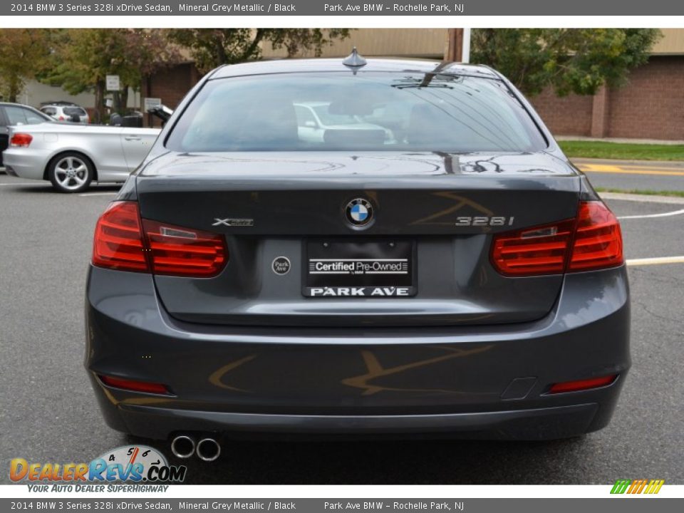 2014 BMW 3 Series 328i xDrive Sedan Mineral Grey Metallic / Black Photo #4