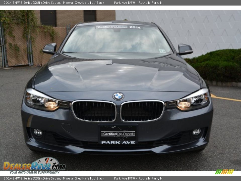 2014 BMW 3 Series 328i xDrive Sedan Mineral Grey Metallic / Black Photo #7