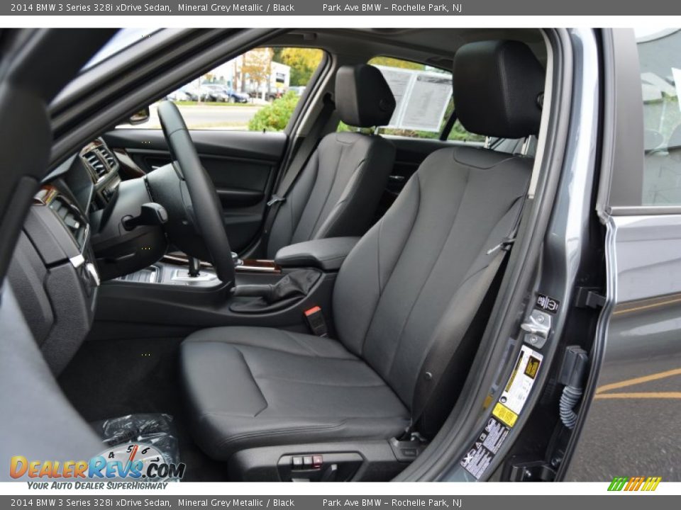 2014 BMW 3 Series 328i xDrive Sedan Mineral Grey Metallic / Black Photo #13