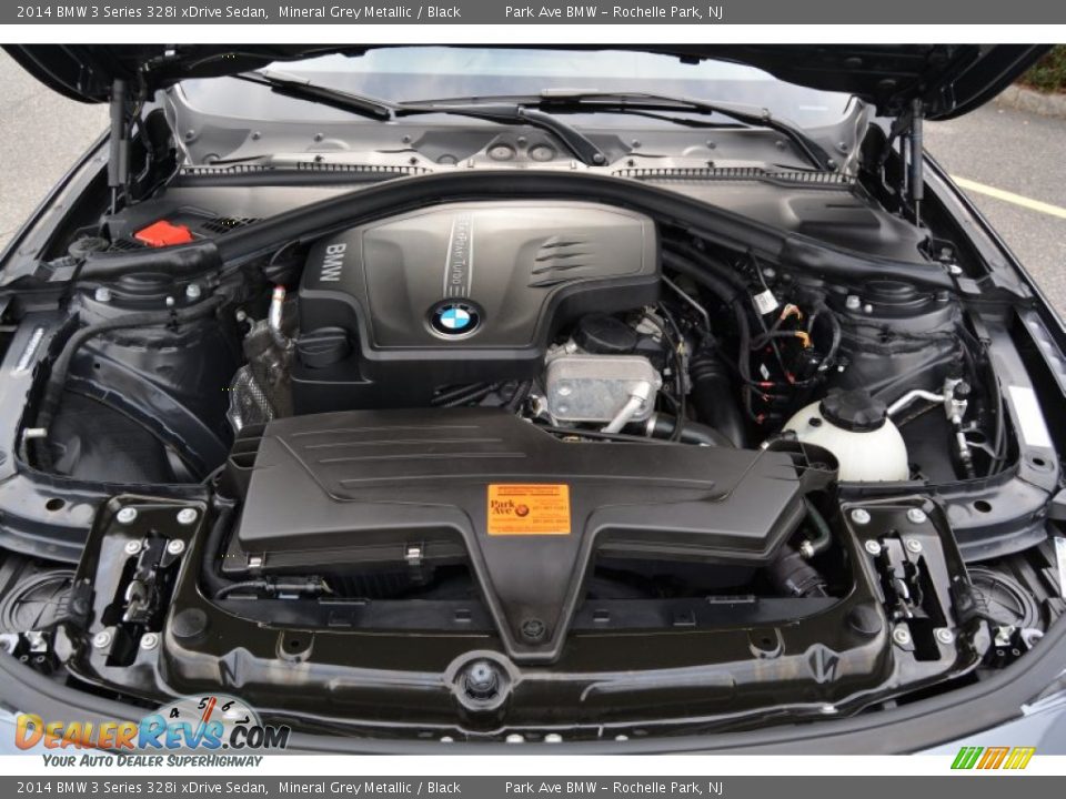 2014 BMW 3 Series 328i xDrive Sedan Mineral Grey Metallic / Black Photo #30