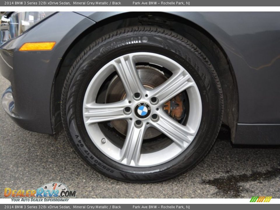 2014 BMW 3 Series 328i xDrive Sedan Mineral Grey Metallic / Black Photo #32