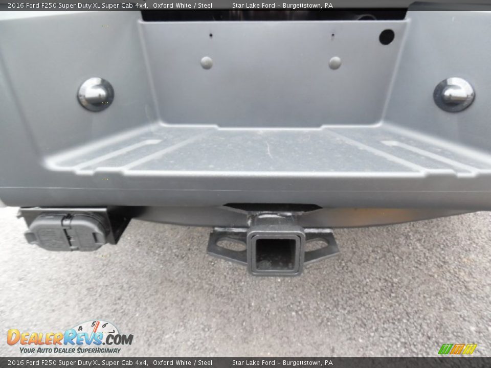 2016 Ford F250 Super Duty XL Super Cab 4x4 Oxford White / Steel Photo #8