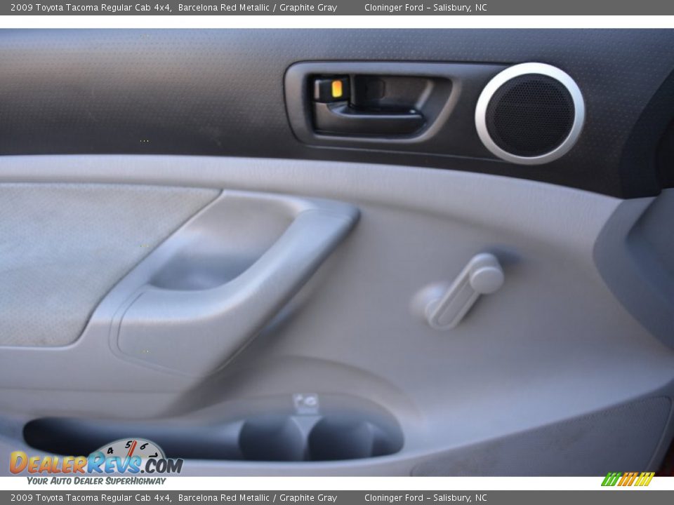 2009 Toyota Tacoma Regular Cab 4x4 Barcelona Red Metallic / Graphite Gray Photo #9
