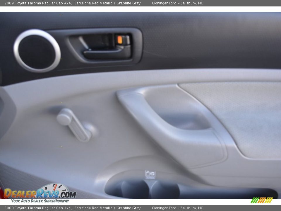 2009 Toyota Tacoma Regular Cab 4x4 Barcelona Red Metallic / Graphite Gray Photo #12