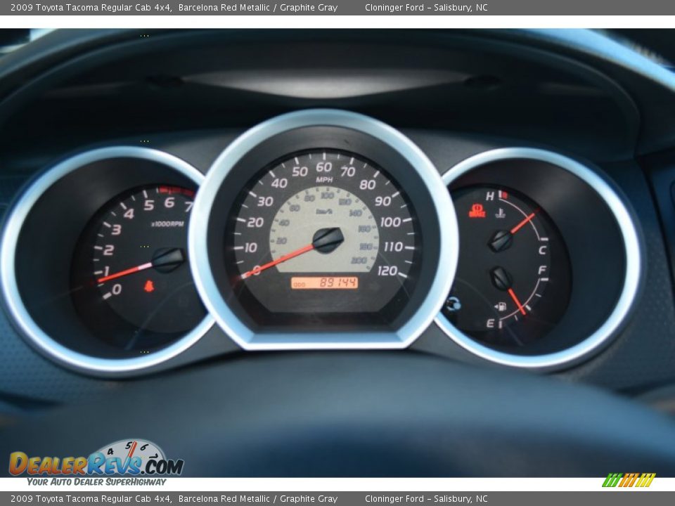 2009 Toyota Tacoma Regular Cab 4x4 Barcelona Red Metallic / Graphite Gray Photo #17