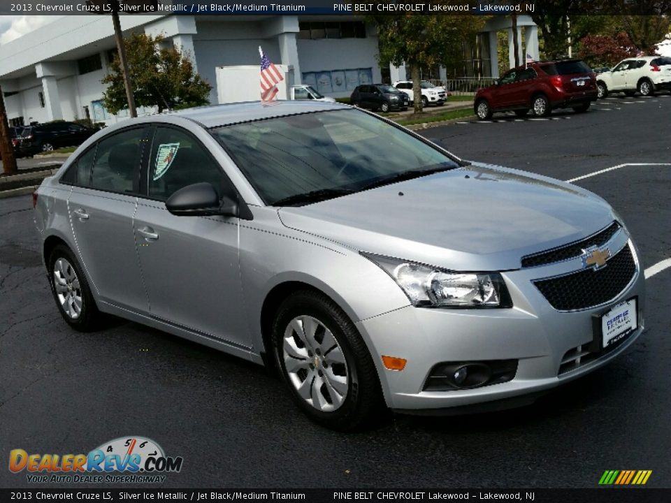 2013 Chevrolet Cruze LS Silver Ice Metallic / Jet Black/Medium Titanium Photo #3
