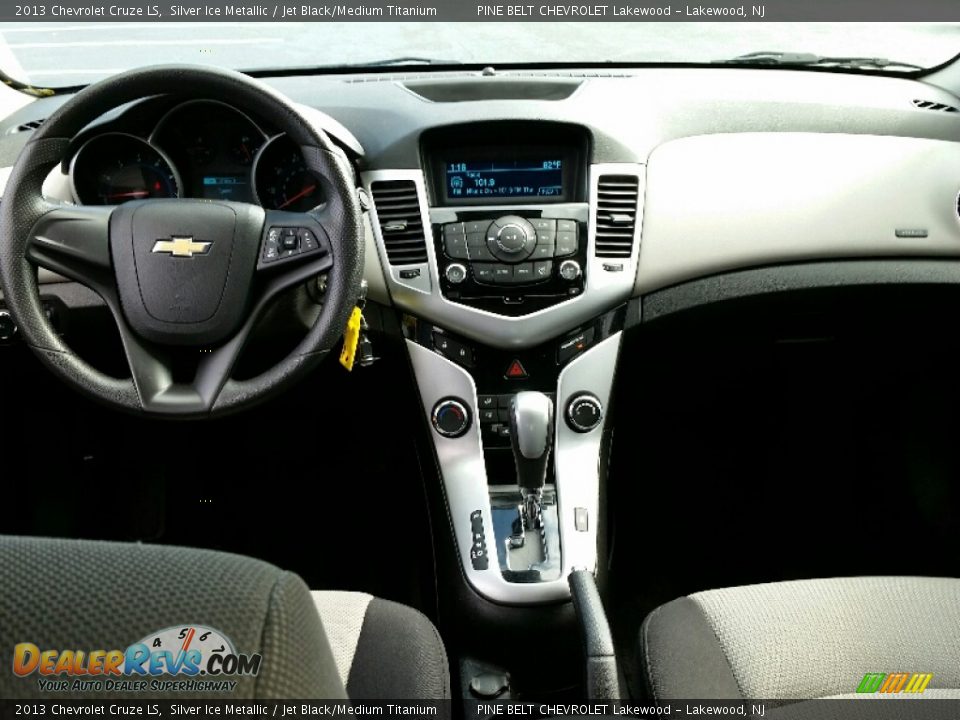 2013 Chevrolet Cruze LS Silver Ice Metallic / Jet Black/Medium Titanium Photo #12
