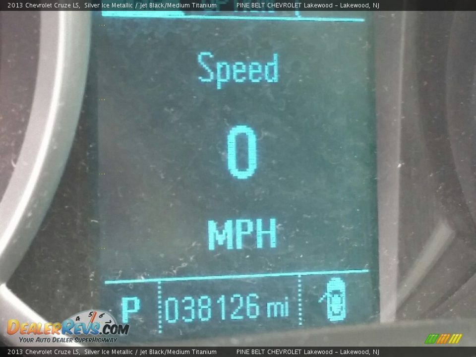 2013 Chevrolet Cruze LS Silver Ice Metallic / Jet Black/Medium Titanium Photo #17