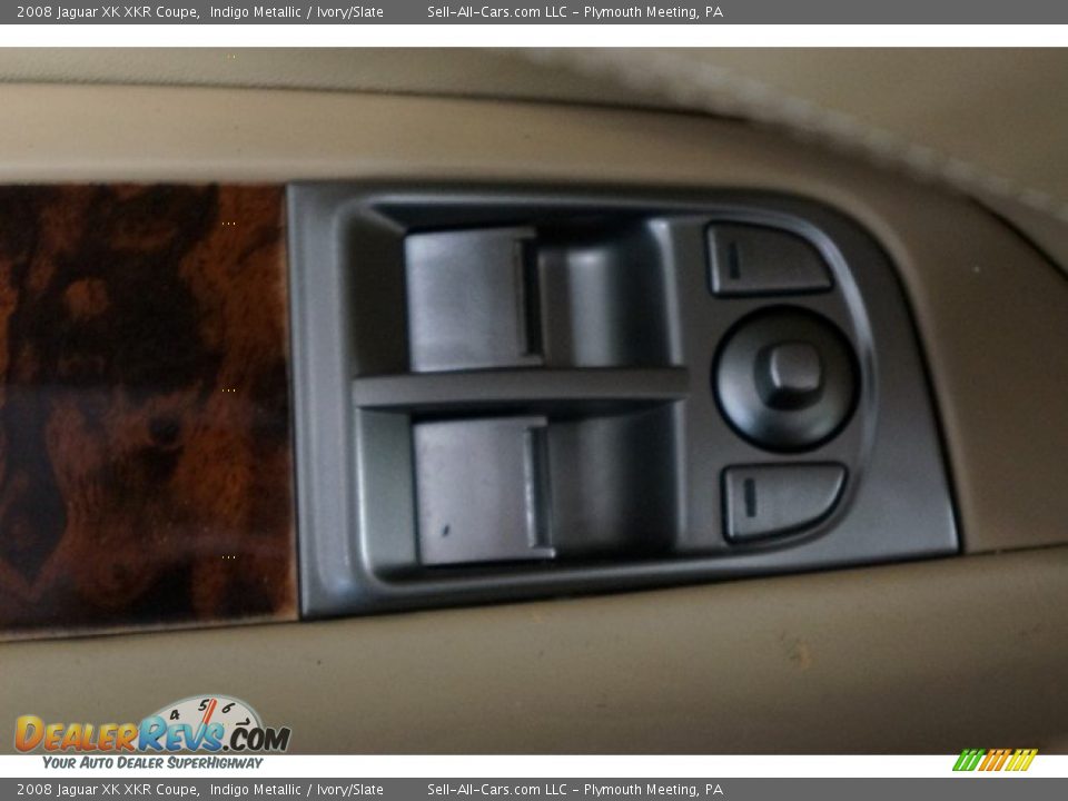 2008 Jaguar XK XKR Coupe Indigo Metallic / Ivory/Slate Photo #15