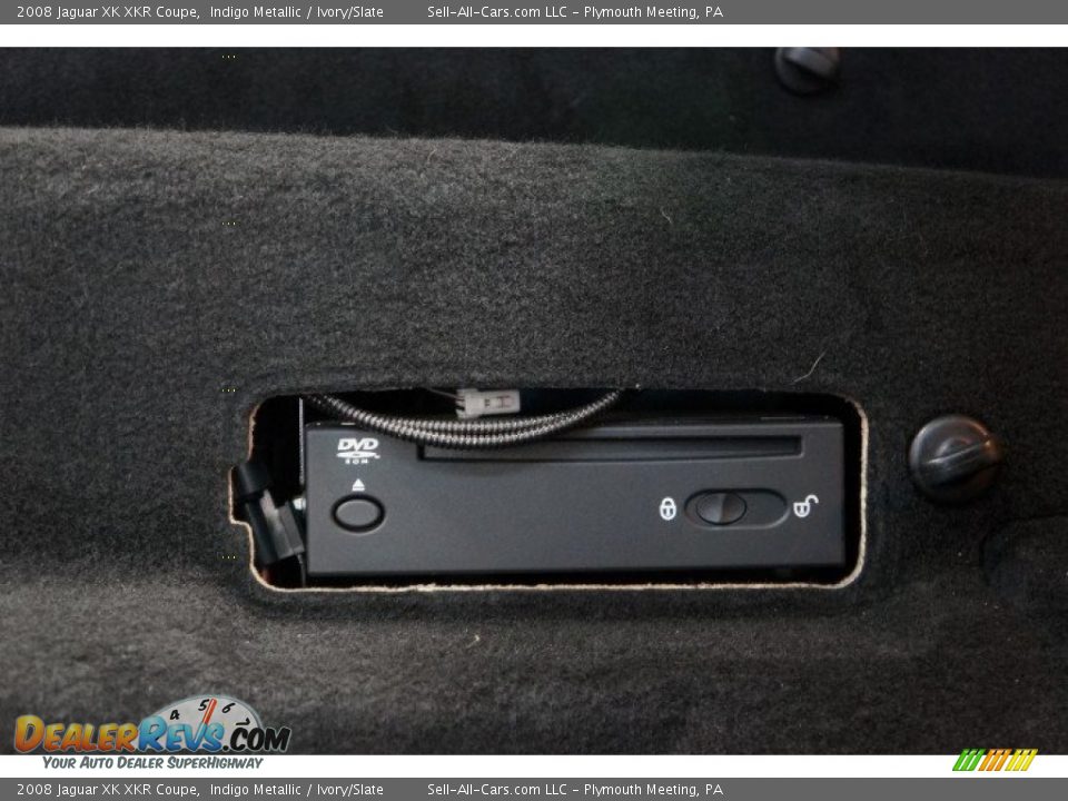 2008 Jaguar XK XKR Coupe Indigo Metallic / Ivory/Slate Photo #19