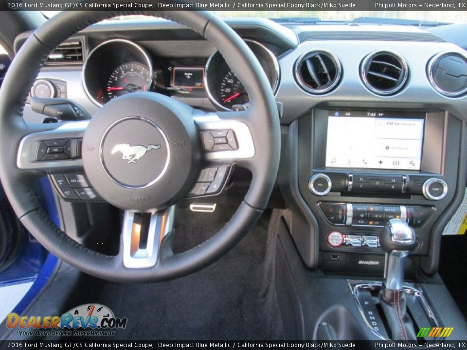 Controls of 2016 Ford Mustang GT/CS California Special Coupe Photo #23