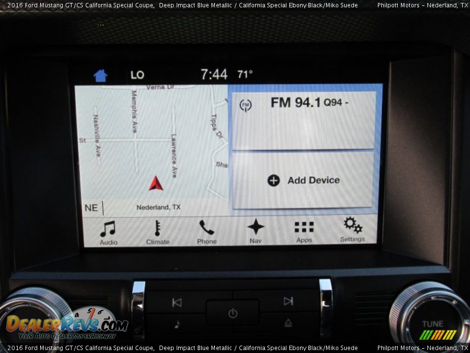 Navigation of 2016 Ford Mustang GT/CS California Special Coupe Photo #25