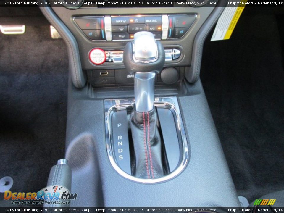 2016 Ford Mustang GT/CS California Special Coupe Shifter Photo #27