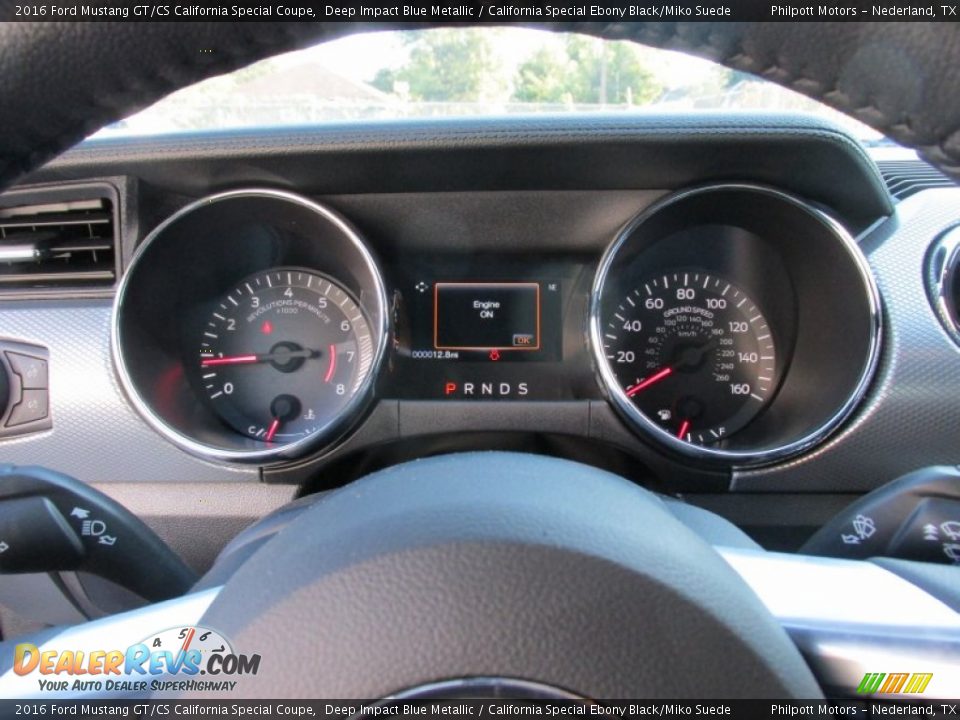 2016 Ford Mustang GT/CS California Special Coupe Gauges Photo #29
