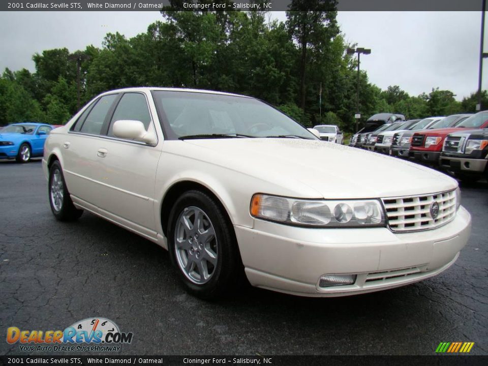 2001 Cadillac Seville STS White Diamond / Oatmeal Photo #1