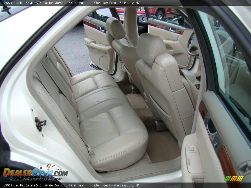 2001 Cadillac Seville STS White Diamond / Oatmeal Photo #11