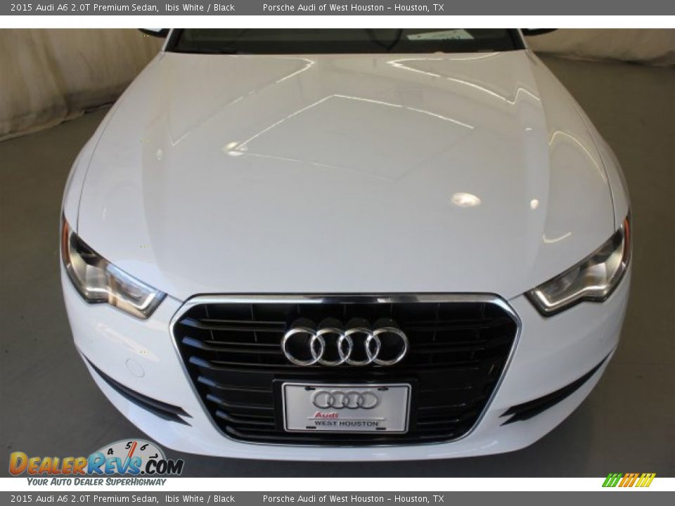 2015 Audi A6 2.0T Premium Sedan Ibis White / Black Photo #2