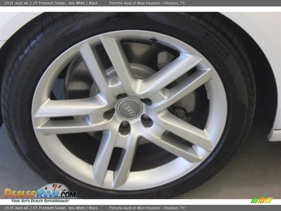 2015 Audi A6 2.0T Premium Sedan Ibis White / Black Photo #4