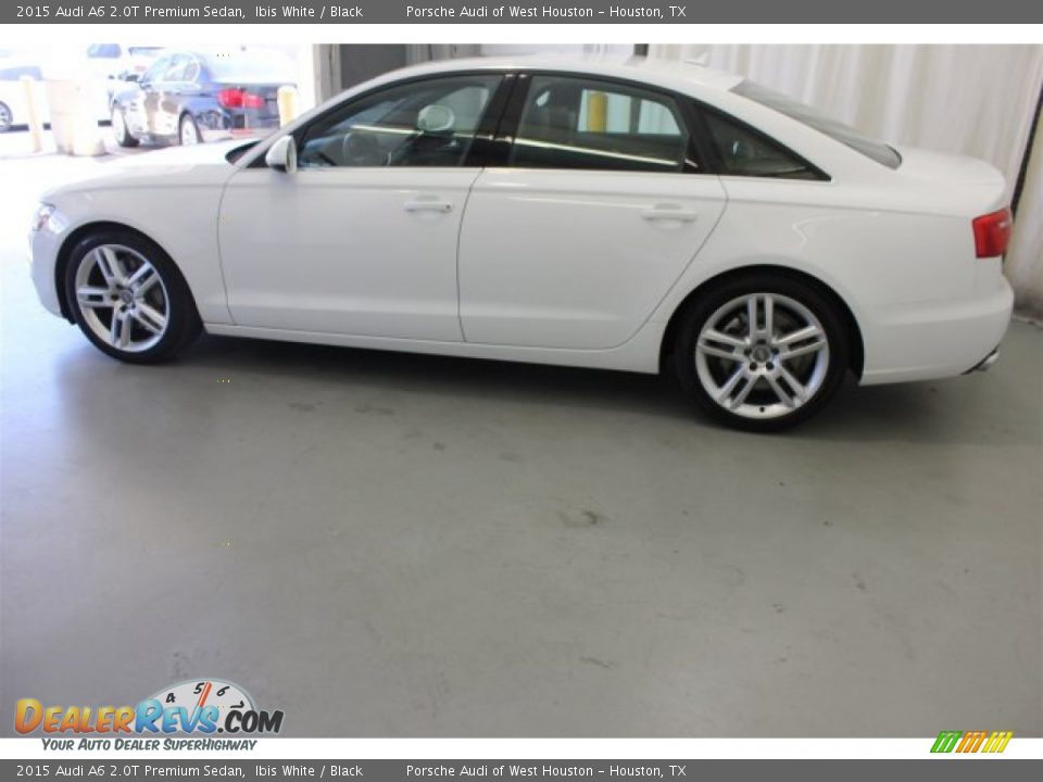 2015 Audi A6 2.0T Premium Sedan Ibis White / Black Photo #6