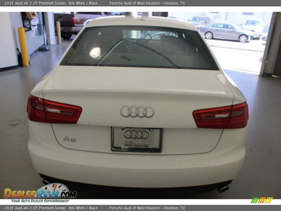 2015 Audi A6 2.0T Premium Sedan Ibis White / Black Photo #8
