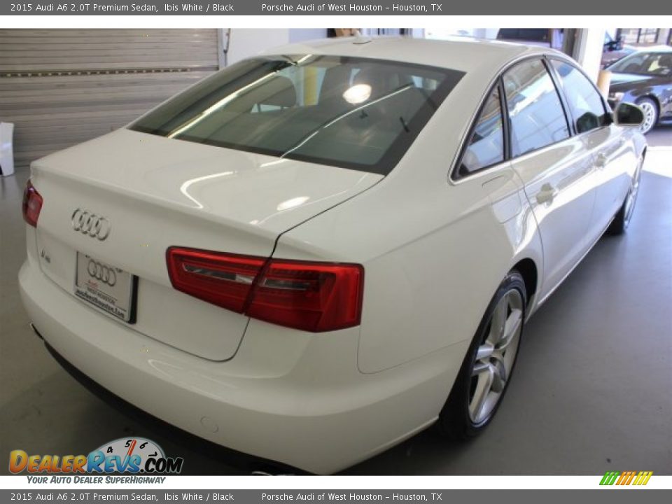 2015 Audi A6 2.0T Premium Sedan Ibis White / Black Photo #9