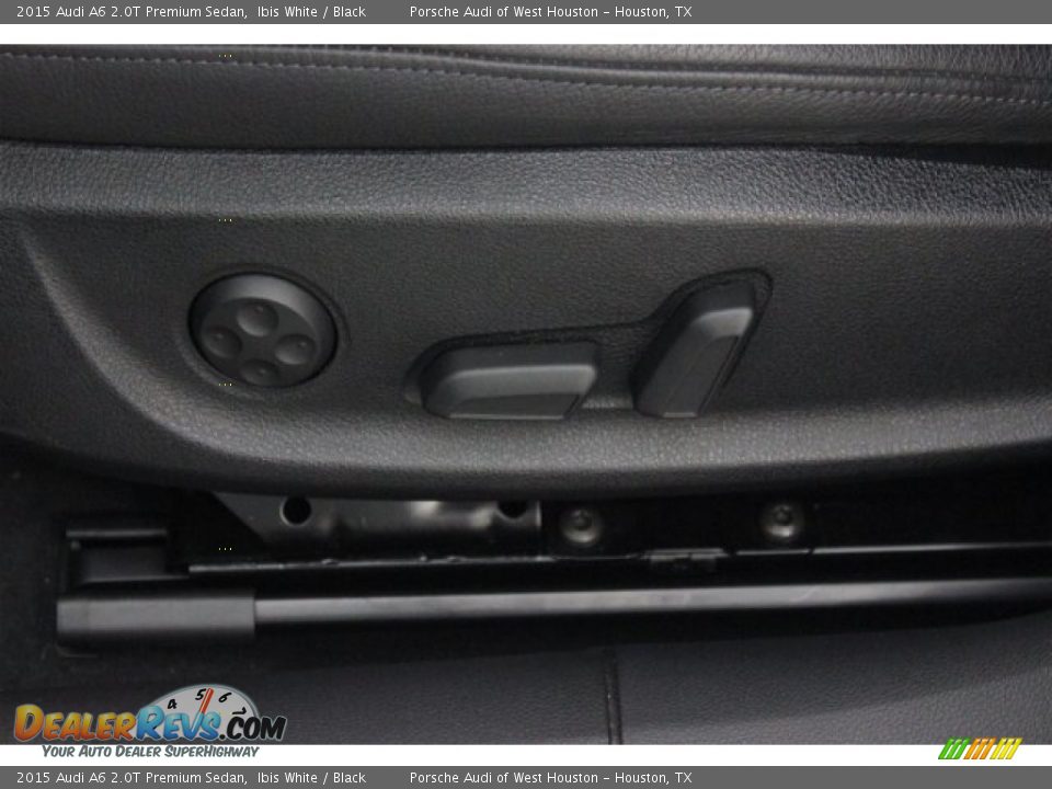 2015 Audi A6 2.0T Premium Sedan Ibis White / Black Photo #15
