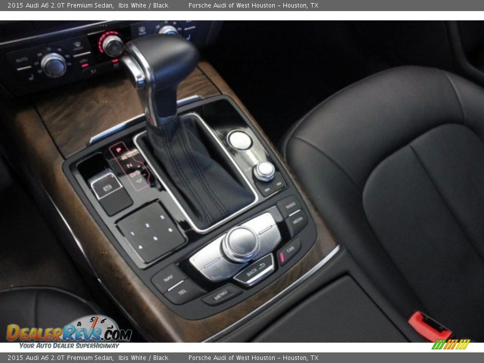 2015 Audi A6 2.0T Premium Sedan Ibis White / Black Photo #19