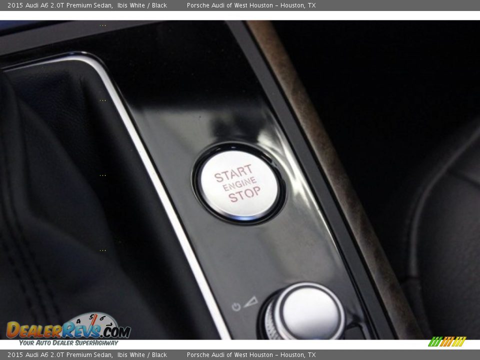 2015 Audi A6 2.0T Premium Sedan Ibis White / Black Photo #21