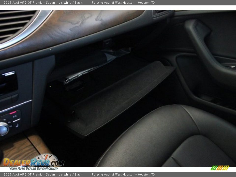 2015 Audi A6 2.0T Premium Sedan Ibis White / Black Photo #27