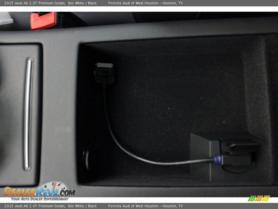 2015 Audi A6 2.0T Premium Sedan Ibis White / Black Photo #29