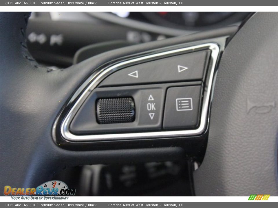 2015 Audi A6 2.0T Premium Sedan Ibis White / Black Photo #30